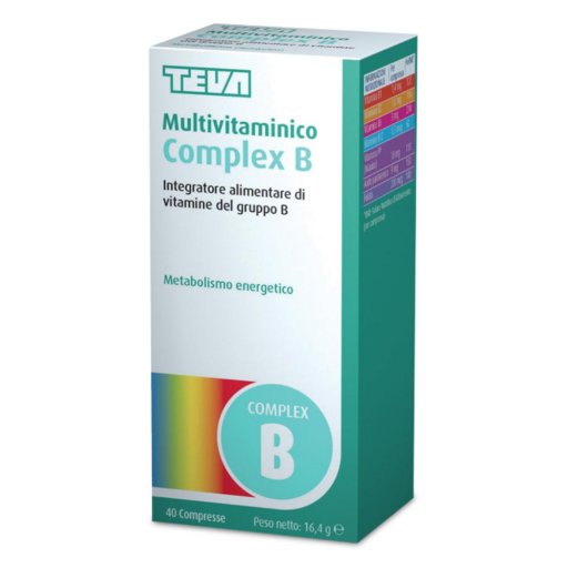 Teva - Multivitaminico Complex B 40 compresse