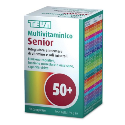 Teva - Multivitaminico Senior 30 Compresse