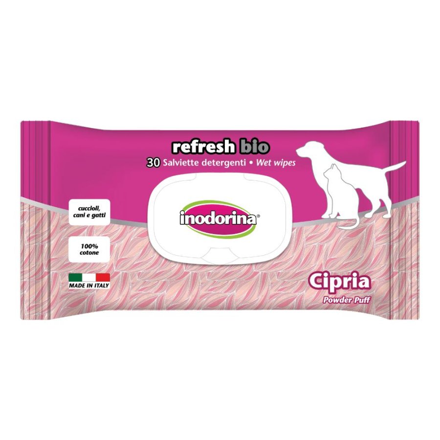 INODORINA SALVIETTE REFRESH BIO CIPRIA 30PZ