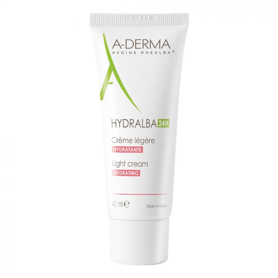 Hydralba Crema Leggera H24 - Idratante Viso 50ml - A-Derma