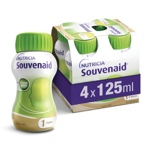 Souvenaid Caffè preparato in bottiglietta 4x125ml