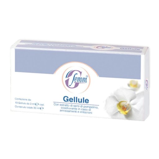 G-Femm Gellule Intime 3ml – Gel Vaginale Lenitivo e Idratante
