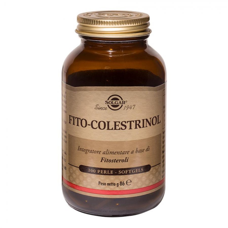 Solgar - Fito Colestrinol 100 Perle Softgels: Integratore per il controllo del colesterolo a base di fitosteroli
