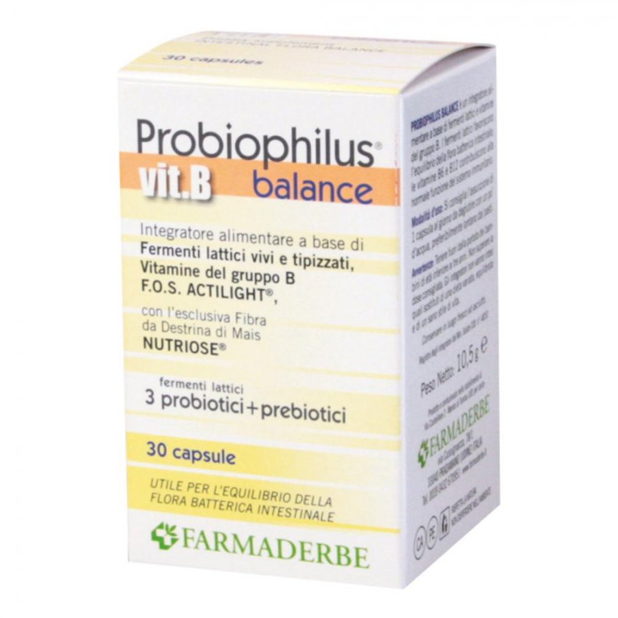 PROBIOPHILUS VITAMINA B 30CPS