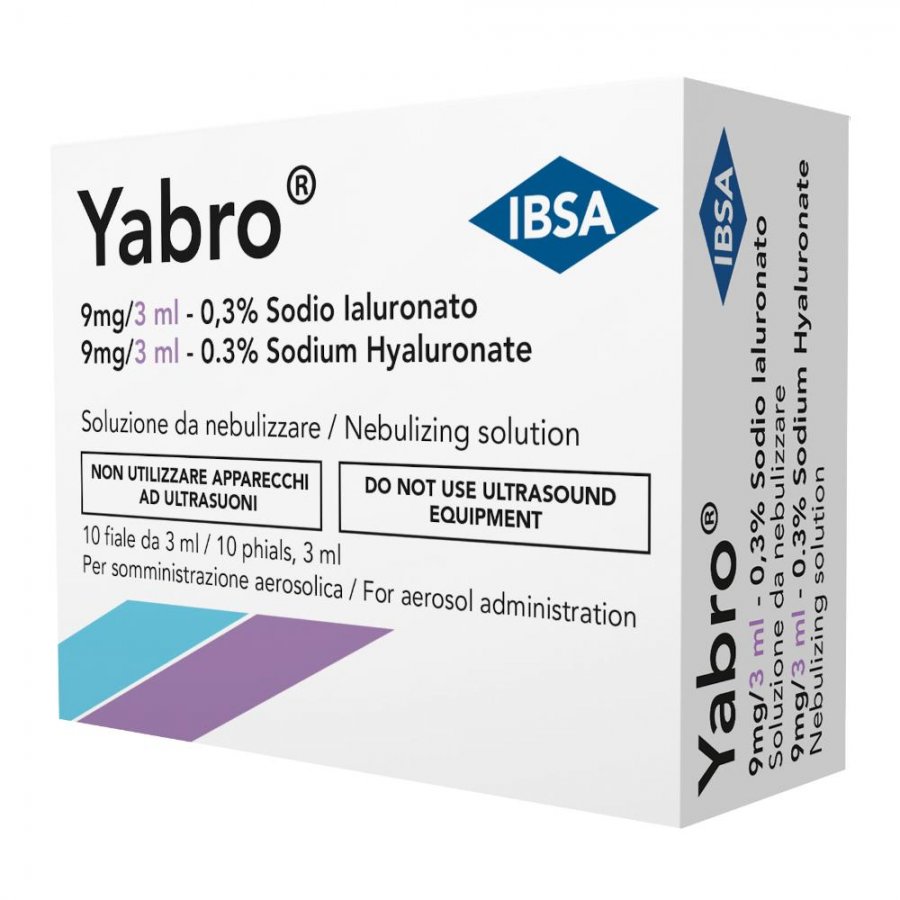 Yabro Soluzione per Aerosol 0,3% - 10 Fiale da 3 ml