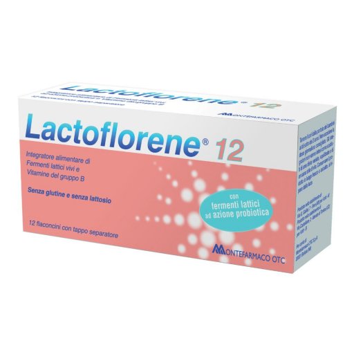 Lactoflorene Plus 12 flaconcini 10 ml - MONTEFARMACO OTC SpA - Integratore di Fermenti Lattici Lactoflorene Plus 12 flaconcini 10 ml - MONTEFARMACO OTC SpA - Integratore di Fermenti Lattici