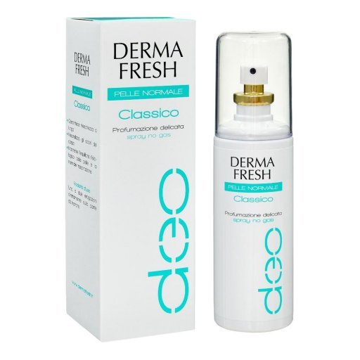 Dermafresh Deo Spray Pelli Normali Senza Profumo 100ml - Deodorante Senza Profumo per Pelli Normali