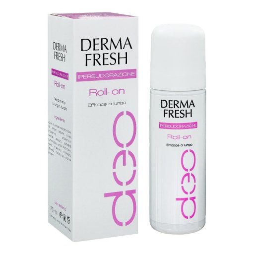 Dermafresh Ipersudorazione Latte Corpo Roll-on 75ml - Deodorante per il Corpo