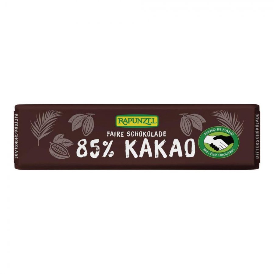RAPUNZEL Cioccolato Extra Fondente 85% 20g