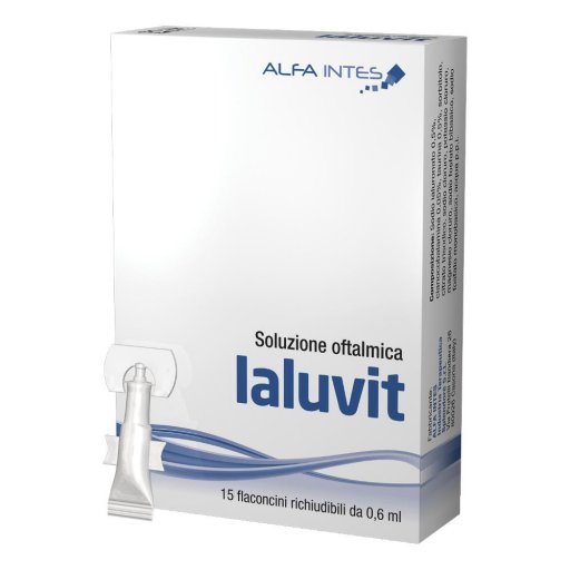 Ialuvit Soluzione Oftalmica 15 Flaconcini richiudibili da 0,6 ml