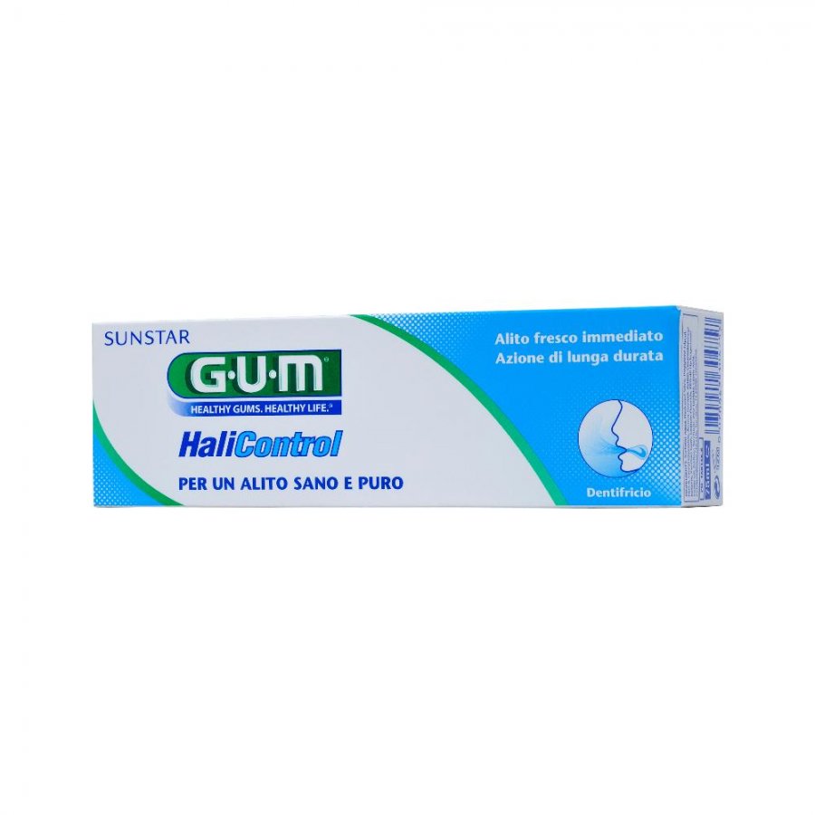 Gum Halicontrol Dentifricio Gel Alito Fresco 75ml - Igiene Orale Avanzata e Freschezza Duratura