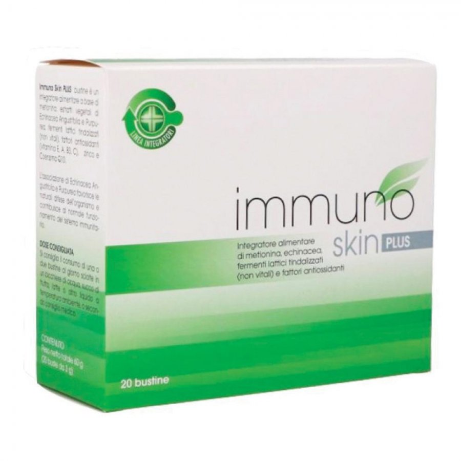Immuno Skin Plus - Integratore Alimentare per la Salute della Pelle - 20 Bustine