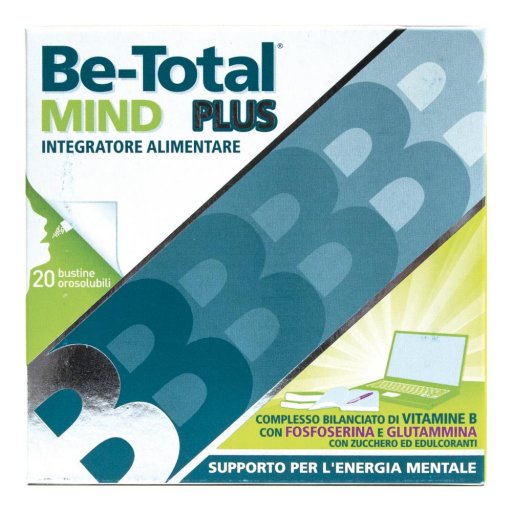 Betotal Linea Mind Integratore Vitamine B Fosfoserina Glutamina 20 Bustine
