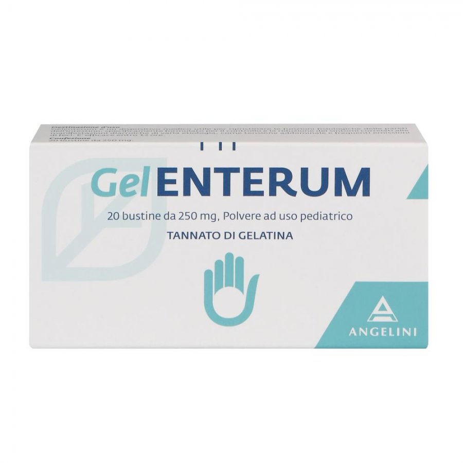 Angelini Gelenterum 20 Bustine 250 mg Bambini - Integratore per il Controllo Intestinale