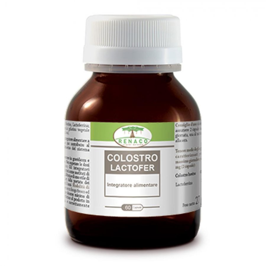 Colostro - Lactofer Integratore alimentare per il sistema immunitario 60 capsule 