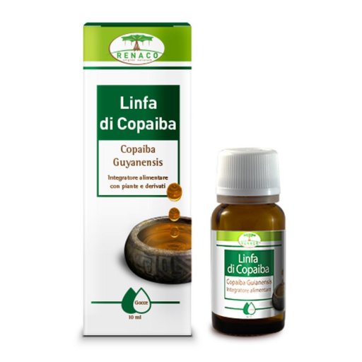 Renaco Linfa di Copaiba 10ml - Integratore per Sistema Linfatico