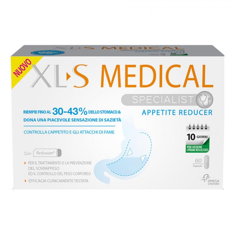XL-S Medical Appetite Reducer 60 Capsule - Riduci l'Appetito in Modo Naturale ed Efficace