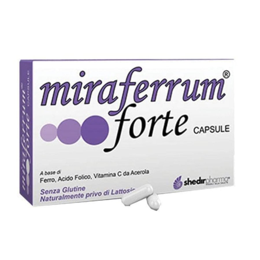 SHEDIR PHARMA MIRAFERRUM Forte 30 Capsule