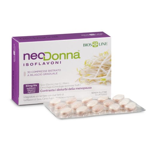 Neodonna Isoflavoni 60 Compresse - Integratore Alimentare per il Benessere Femminile