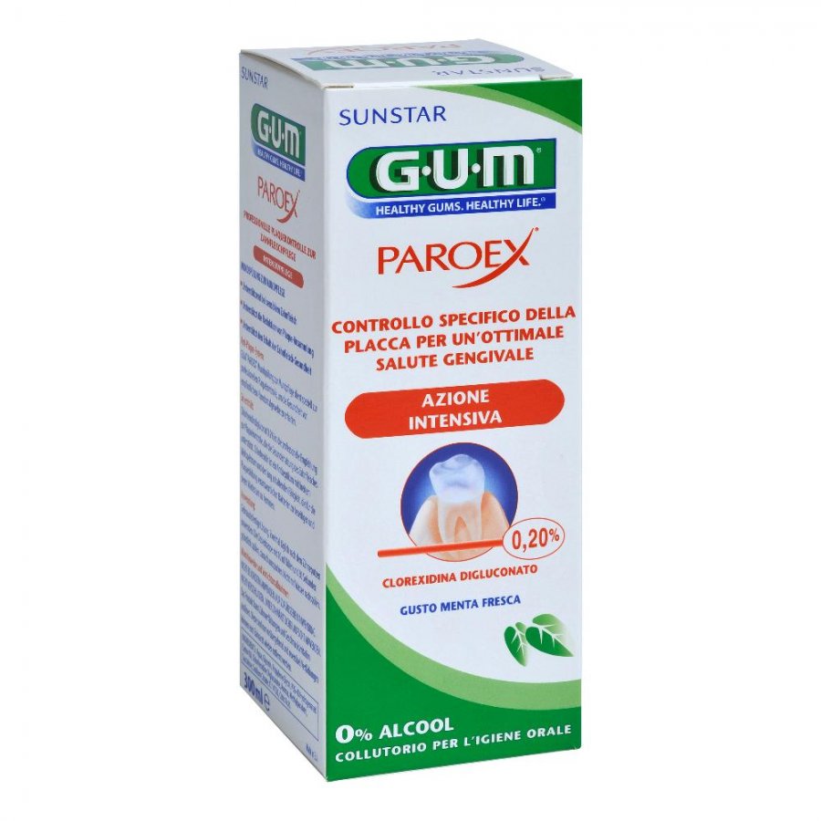GUM PAROEX 0,20% COLLUTORIO 300 ML 