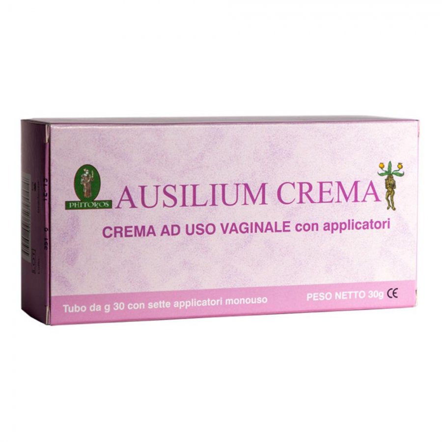 Ausilium - Crema Vaginale 30g, Idratazione Intima e Benessere