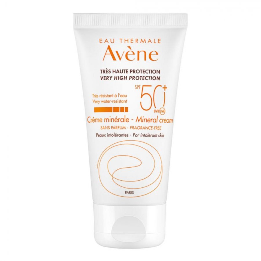 Avene - Solare Pelli Intolleranti Spf 50+ Crema Schermo Minerale 50 ml