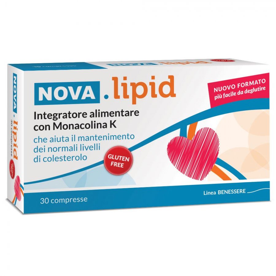 Nova Lipid 30 Compresse - Integratore per il Controllo del Colesterolo