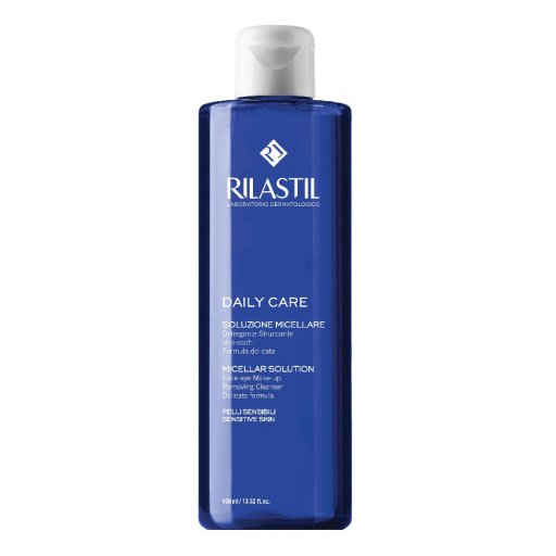 Rilastil - Daily Care Soluzione Micellare 400ml - Detergente-struccante viso-occhi per tutti i tipi di pelle