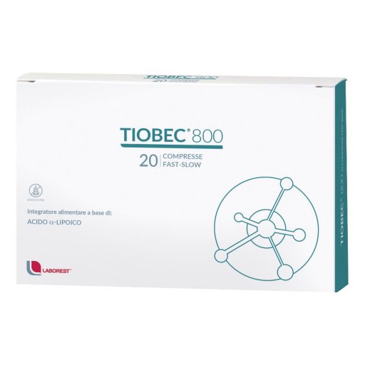 TIOBEC 800 20 COMPRESSE FAST-SLOW 32 G