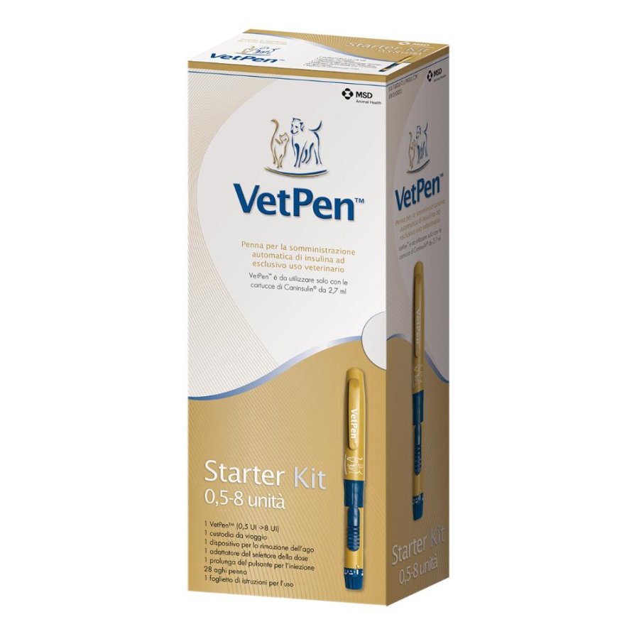 VETPEN CANE/GATTO (CANINSULIN) STARTER KIT 8UI - MSD