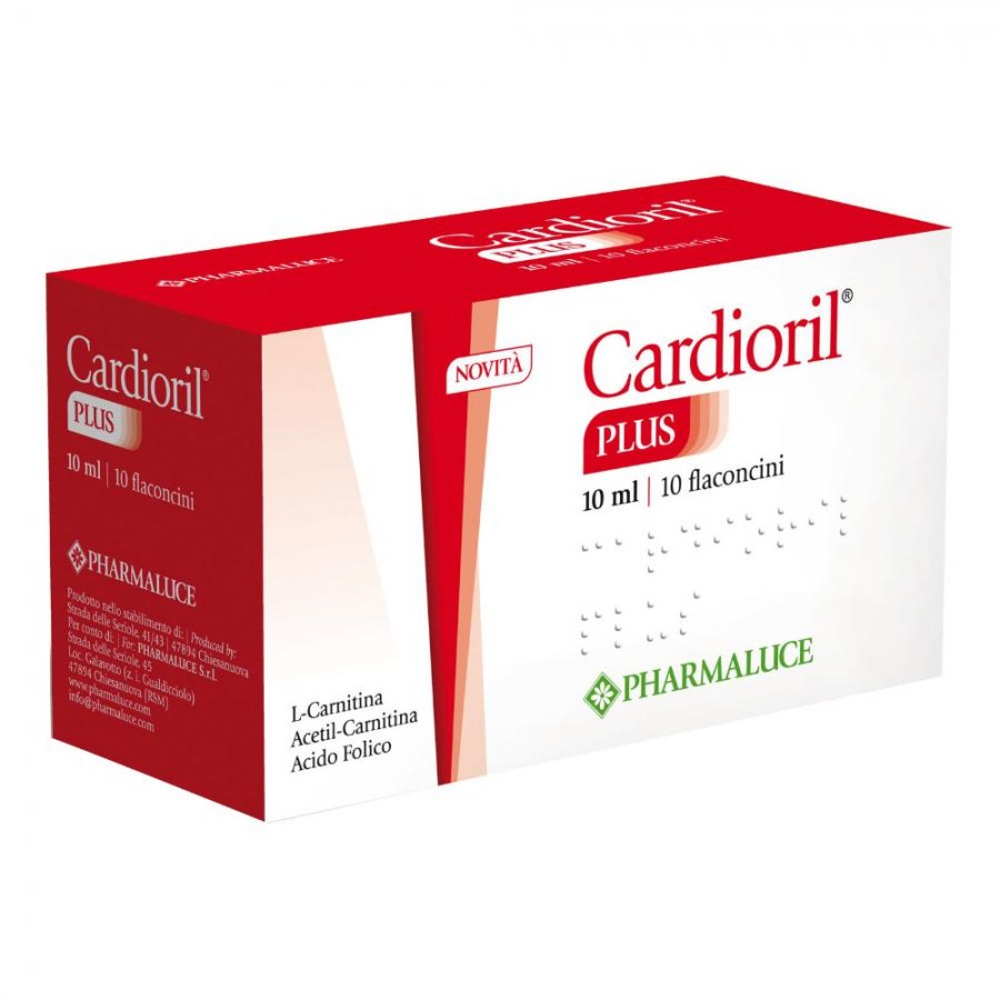 Cardioril Plus - 10 Flaconcini 10ml