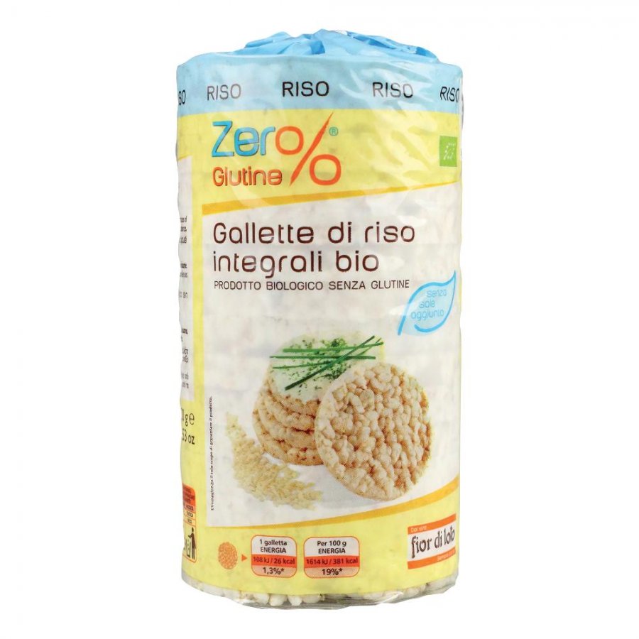 Zero% Glutine Gallette Di Riso Basso Contenuto Sale 100g