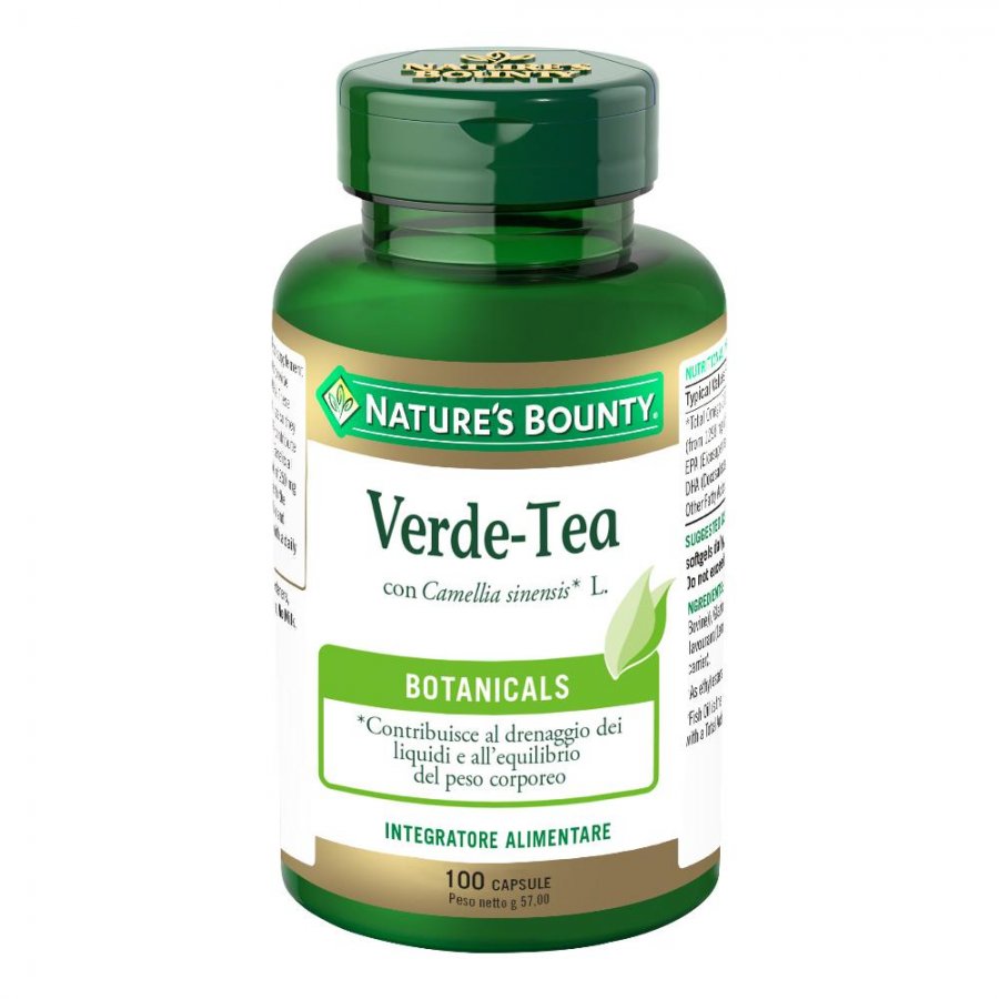 Verde Tea - Integratore alimentare per il controllo del peso 100 capsule 