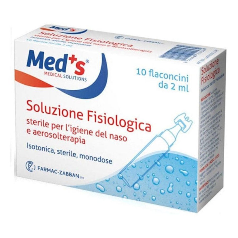 MEDS SOLUZIONE FISIOL 10F 2ML