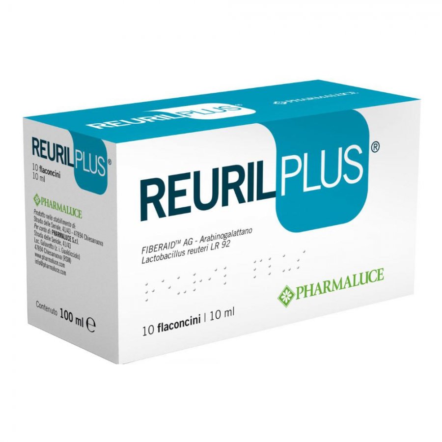 Reuril Plus - Integratore alimentare 10 flaconi da 10ml