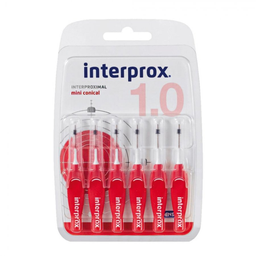 INTERPROX Plus Miniconico Rosso 6pz