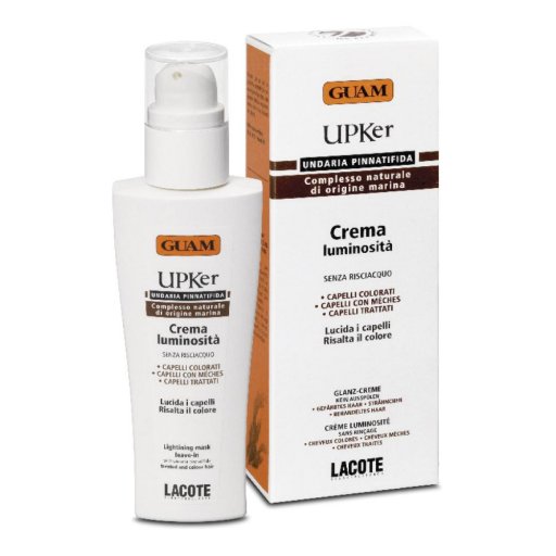 Guam - Upker Crema Luminosità per Capelli 150ml - Ravviva e Protegge la Chioma con una Luminosità Naturale