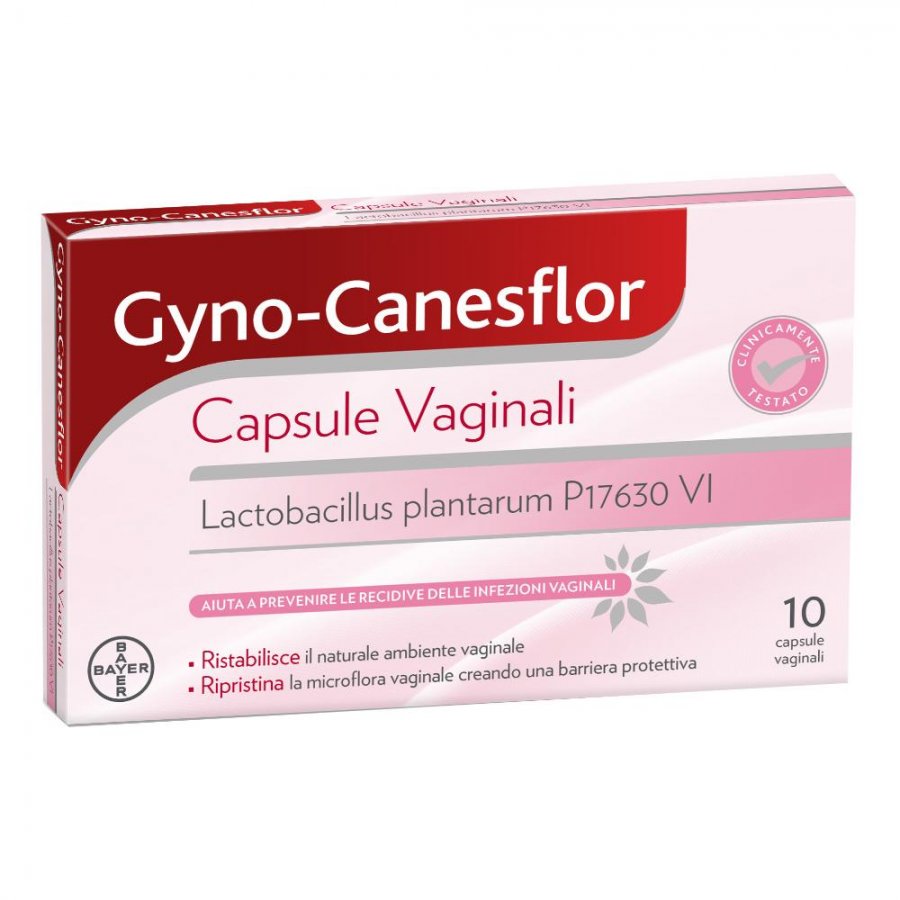 Gyno-Canesflor -  Probiotico Vaginale - 10 Capsule Vaginali