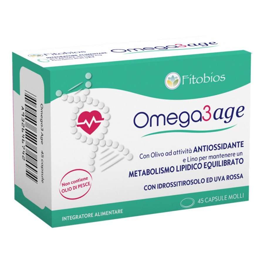 Omega 3 Age 45 Capsule - Integratore di Acidi Grassi Essenziali per la Salute