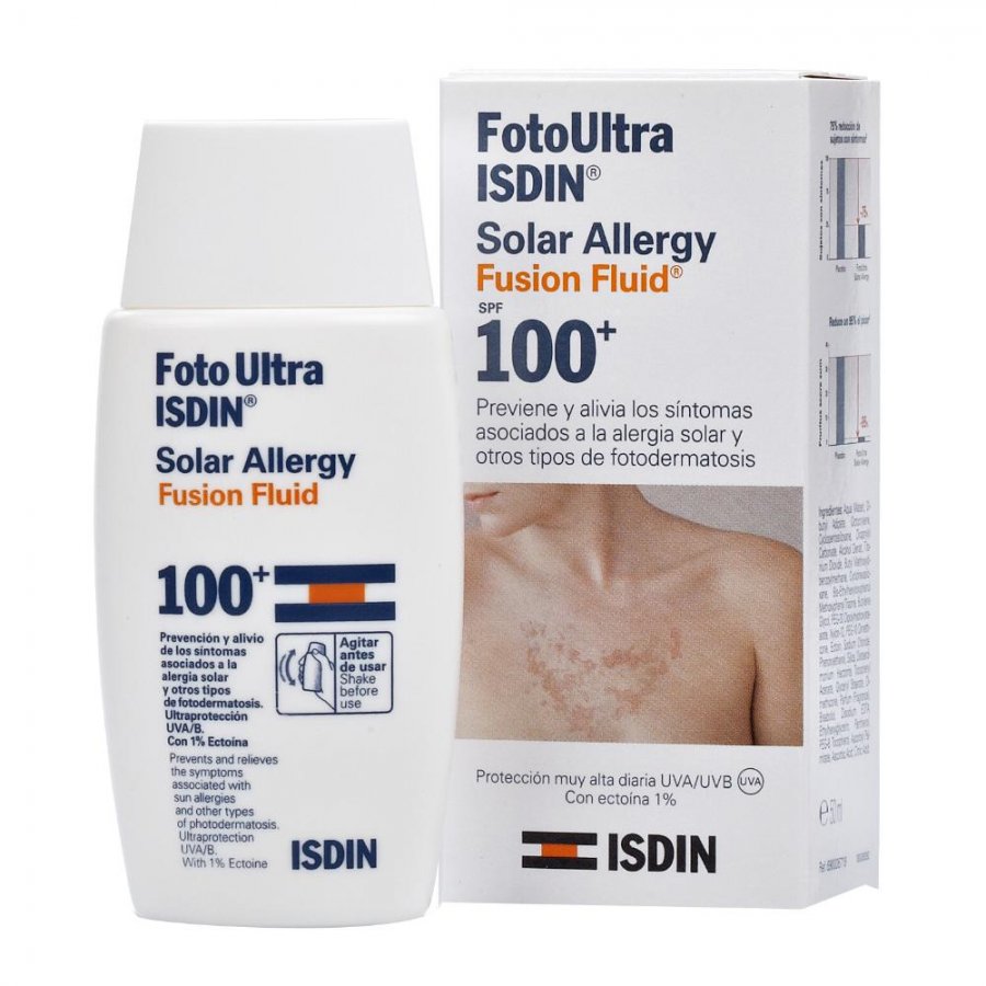 Isdin FotoUltra Solar Allergy Fusion Fluid 100+ 50 ml
