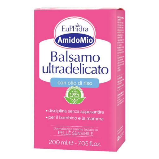 EuPhidra AmidoMio Balsamo Ultradelicato 200 ml - Balsamo per pelli sensibili e delicate