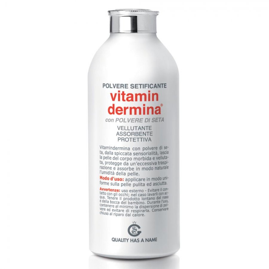 Vitamindermina Polvere Di Seta 100g - Morbidezza e Protezione Naturale per la Tua Pelle