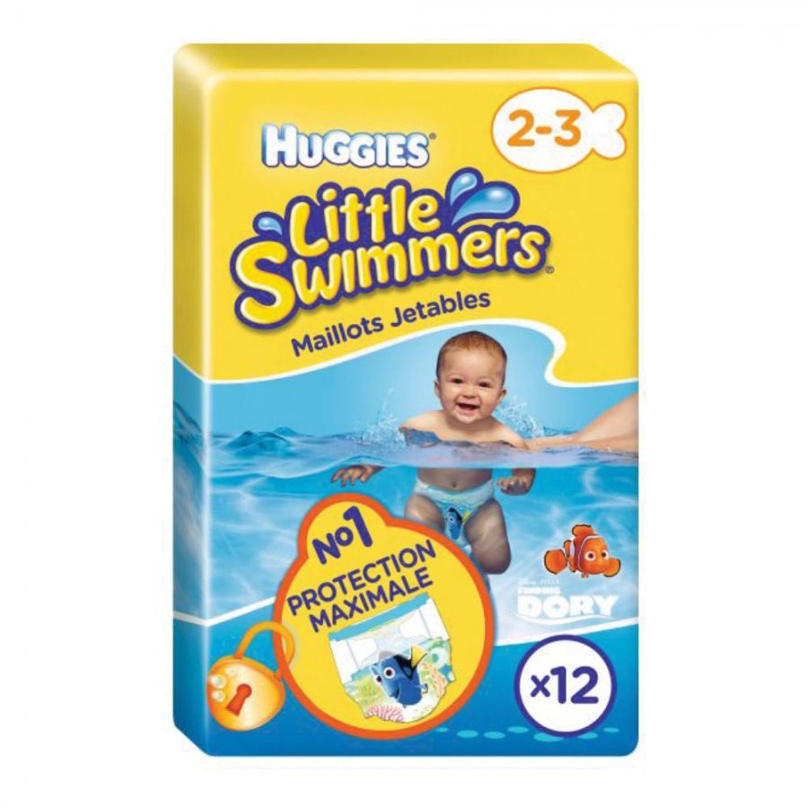HUGGIES Little Swimmers 3-8Kg 12pz