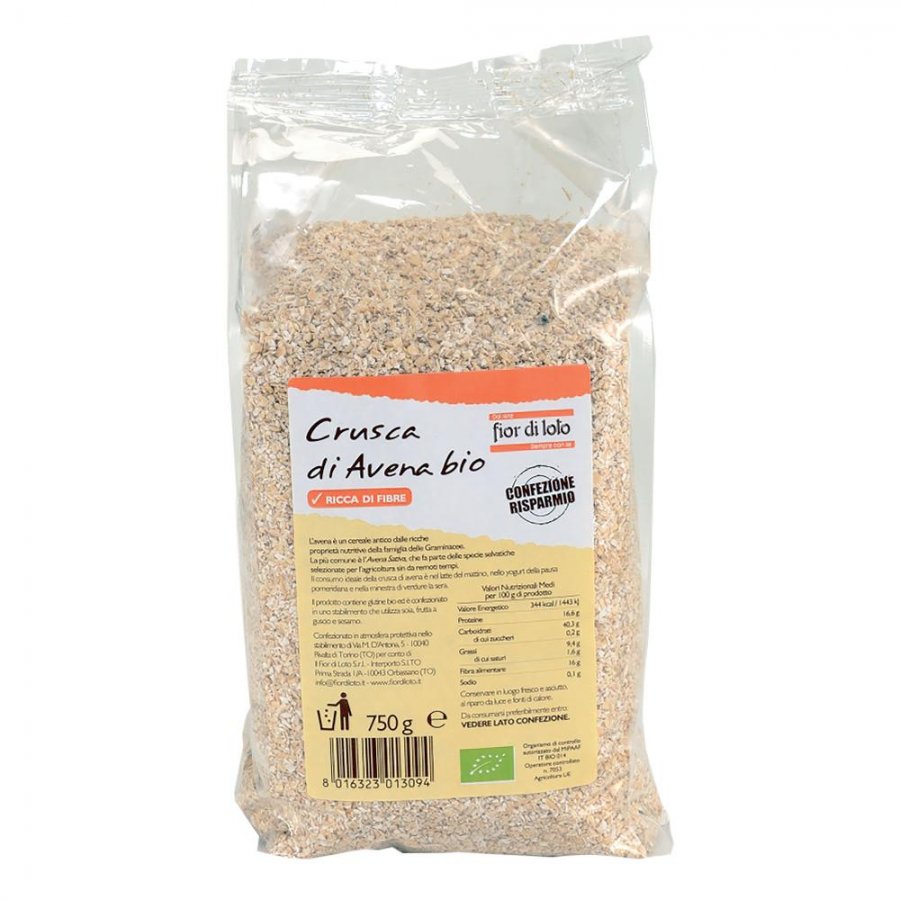 Crusca Avena Bio 750g