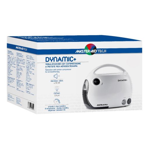 Master-Aid, Dynamic+ Dispositivo Aerosol a Pistone, 1 Pezzo