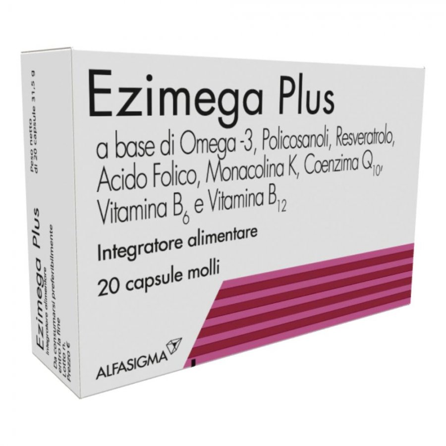 Ezimega Plus 20 Capsule - Integratore Omega 3
