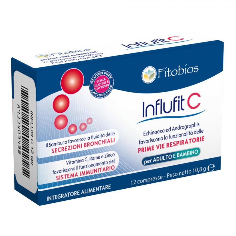 Influfit C 12 Compresse - Integratore per il Benessere Immunitario