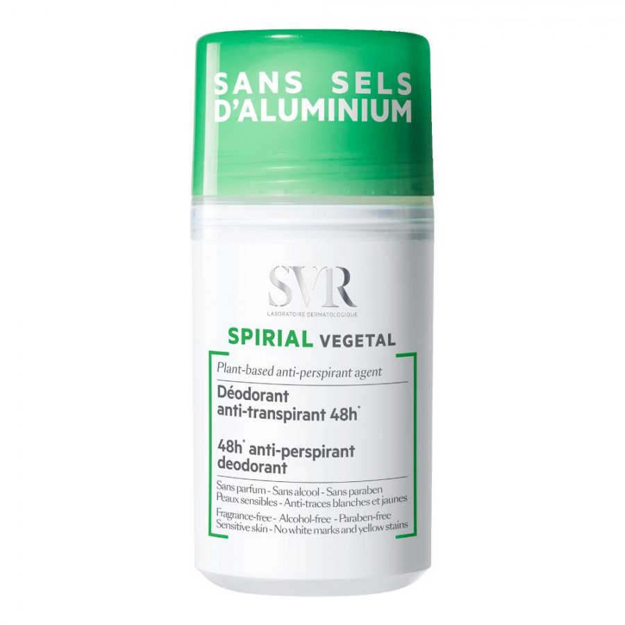 Spirial vegetal Roll-On anti traspirante 48h Senza sali di Alluminio 50ml