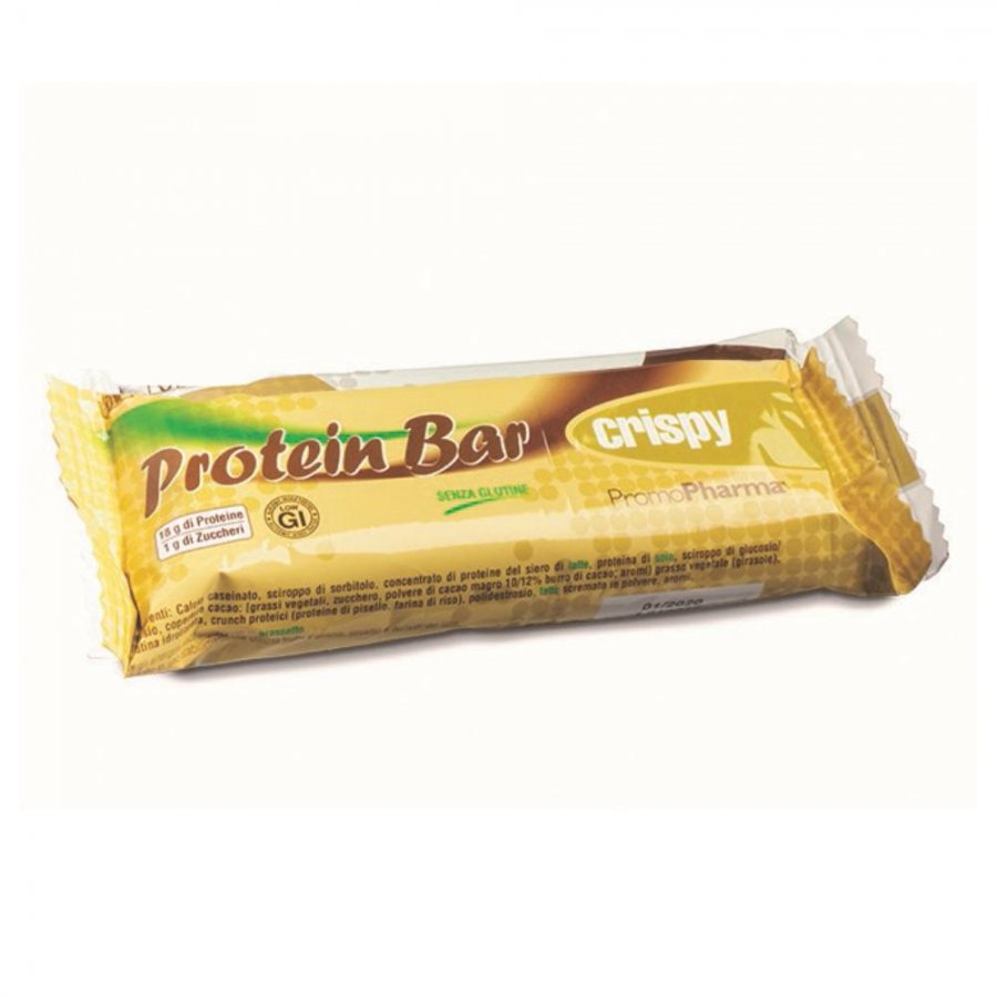 Protein Bar 45g Gusto Crispy, Barretta Proteica Croccante