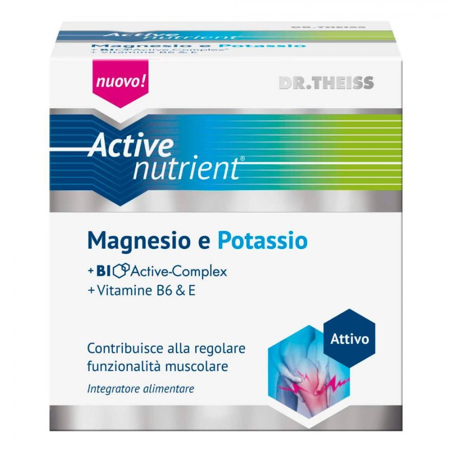 Active Nutrient Magnesio e Potassio per una Funzionalità Muscolare Ottimale - 20 Bustine - Integratore di Marca XYZ